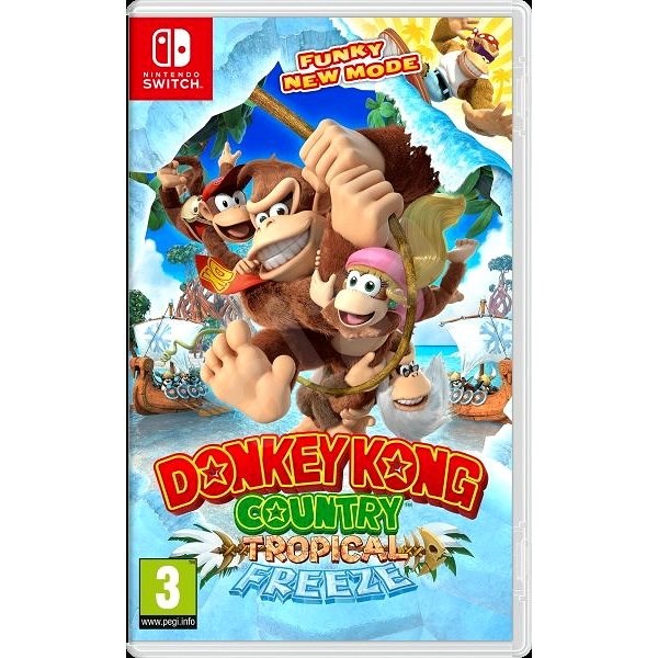 Donkey Kong Country: Tropical Freeze – Nintendo Switch - Hra na konzolu