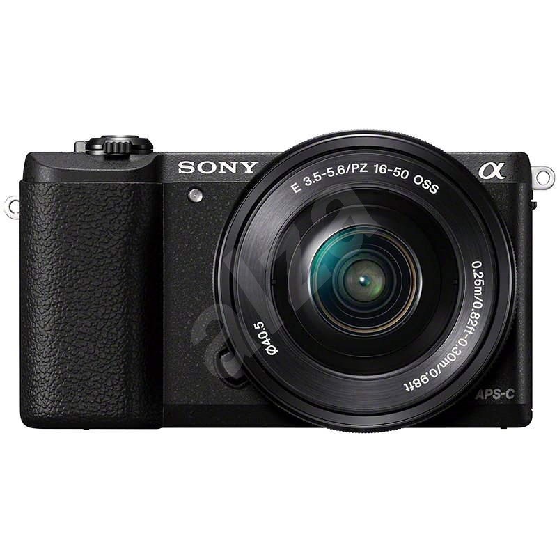 Sony Alpha A5100 čierny + objektív 16–50 mm - Digitálny fotoaparát