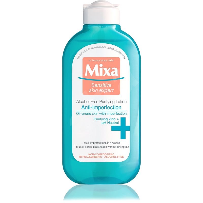 MIXA Anti-Imperfection bez alkoholu 200 ml - Pleťová voda 