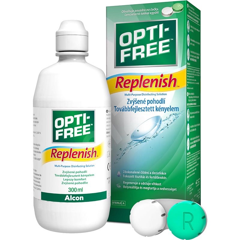 OPTI-FREE RepleniSH 300 ml - Roztok na kontaktné šošovky