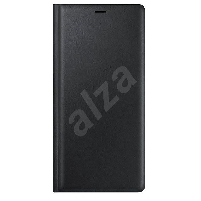 Samsung Galaxy Note9 Leather Wallet Cover Čierna - Puzdro na mobil