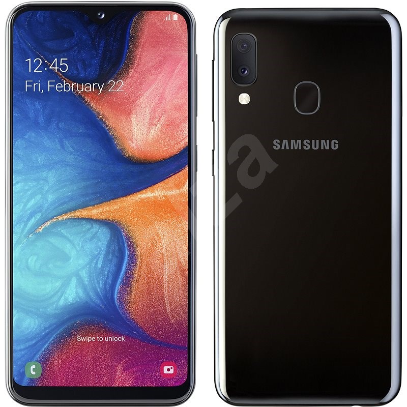 Samsung Galaxy A20e Dual SIM čierna - Mobilný telefón