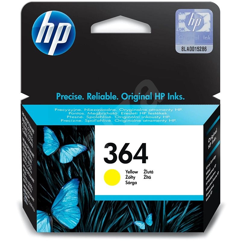 HP CB320EE č. 364 žltá - Cartridge