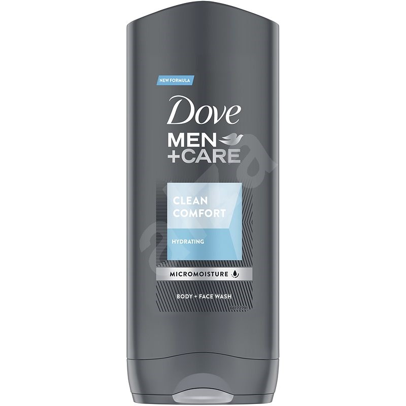 Dove Men + Care Clean Comfort sprchovací gél na telo a tvár 400 ml - Sprchový gél