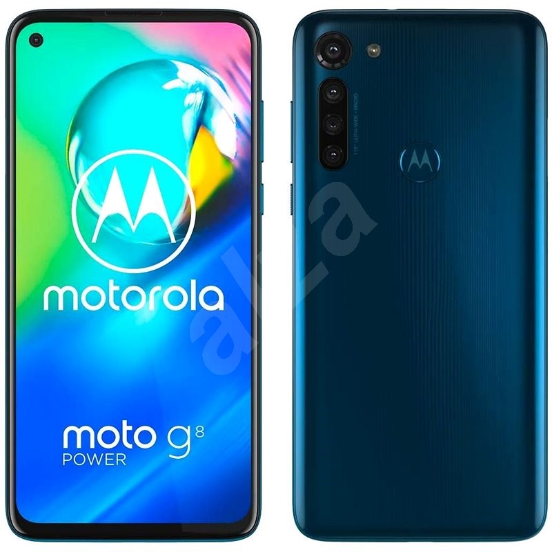 Motorola Moto G8 Power modrý - Mobilný telefón
