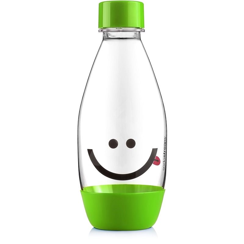 SODASTREAM Fľaša detská 0,5 l Smajlík zelená - Náhradná fľaša