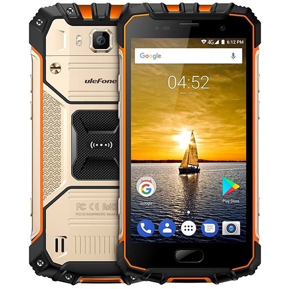 UleFone Armor 2 DS Orange - Mobilný telefón