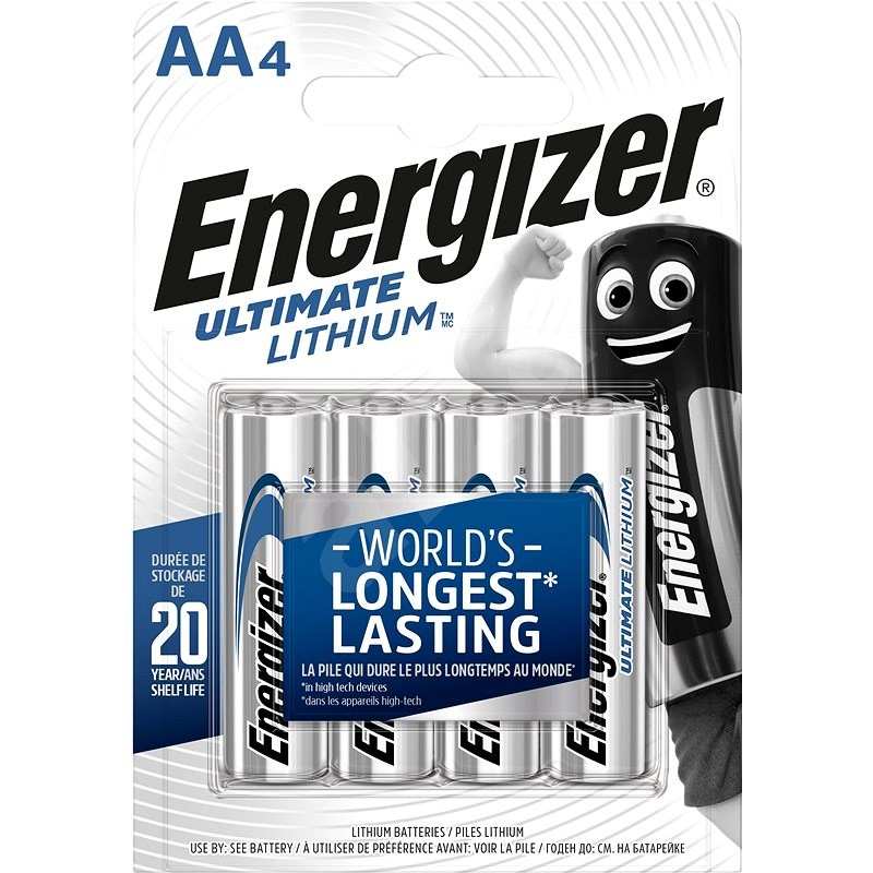 Energizer Ultimate Lithium AA/4 - Jednorazová batéria