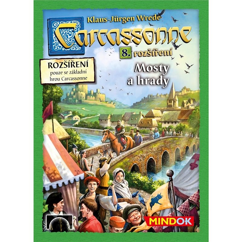 Carcassonne – Hrady a mosty – 8. rozšírenie - Rozšírenie spoločenskej hry