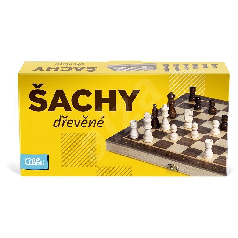 Drevené šachy - Spoločenská hra