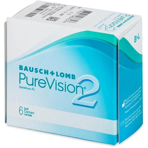 PureVision 2 HD (6 šošoviek) dioptrie: +0.25 zakrivenie: 8.9 - Kontaktné šošovky