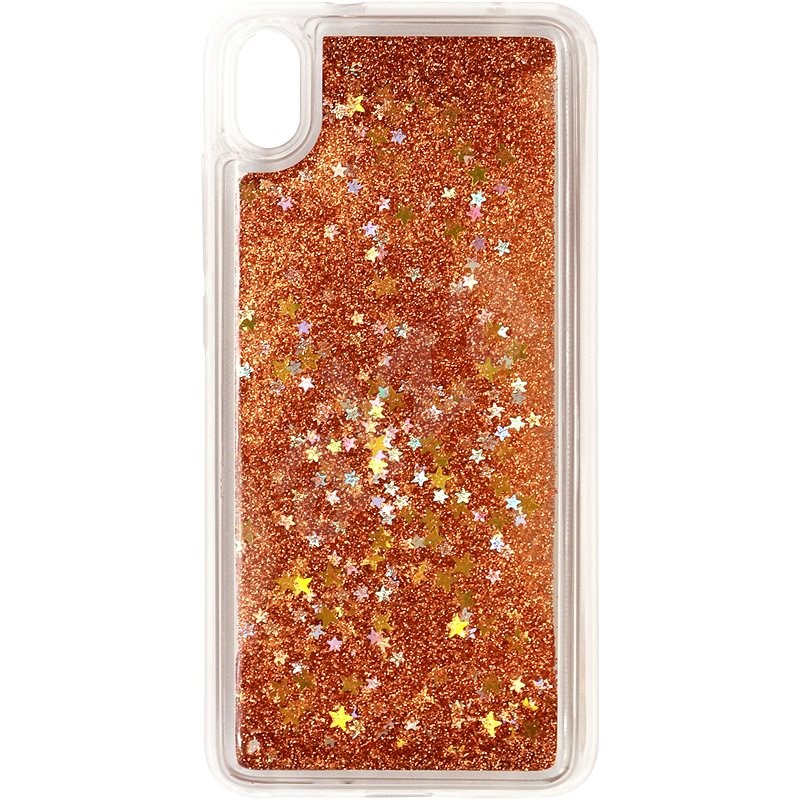 iWill Glitter Liquid Star Case pre Xiaomi Redmi 7A Rose Gold - Kryt na mobil