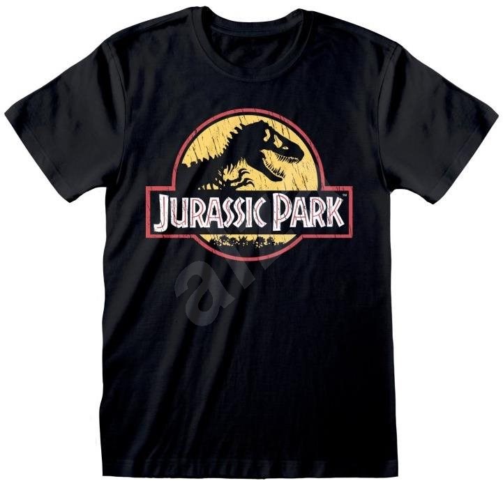 Jurassic Park – Logo – tričko XL