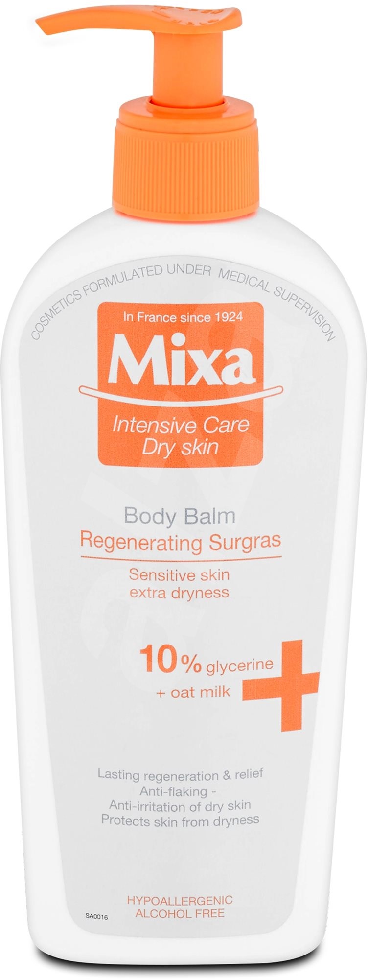 mixa intensive care dry skin hand cream