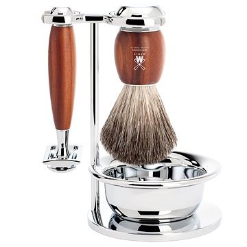 Darčeková kozmetická súprava na holenie – MÜHLE Vivo Plumwood Pure Badger