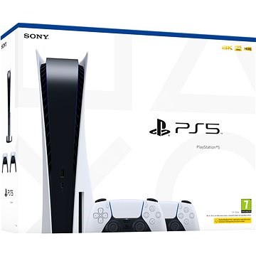 PlayStation 5 + 2× DualSense Wireless Controller