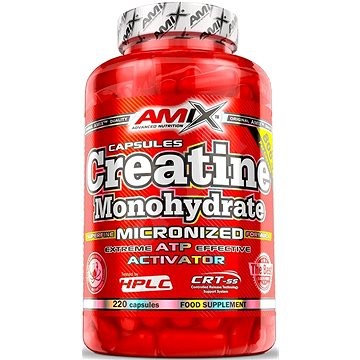 Amix Nutrition Creatine monohydrate, kapsuly, 220 kapsúl