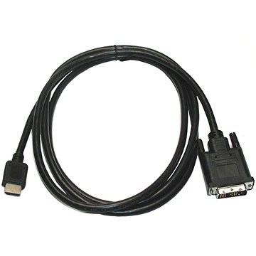 ROLINE DVI - HDMI prepojovací, tienený, 5 m - Video kábel