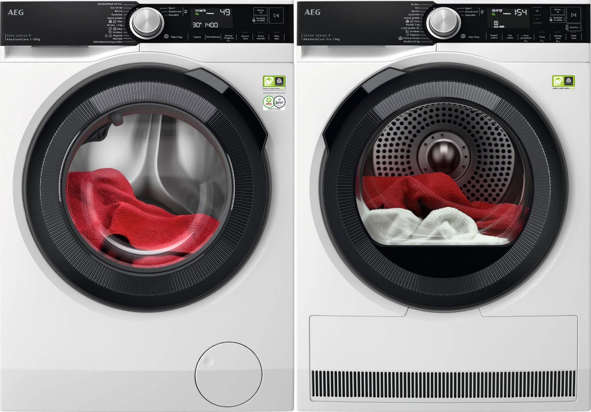 AEG 9000 AbsoluteCare® LFR95146UC + AEG 9000 AbsoluteCare® Plus 3DScan TR9586CC