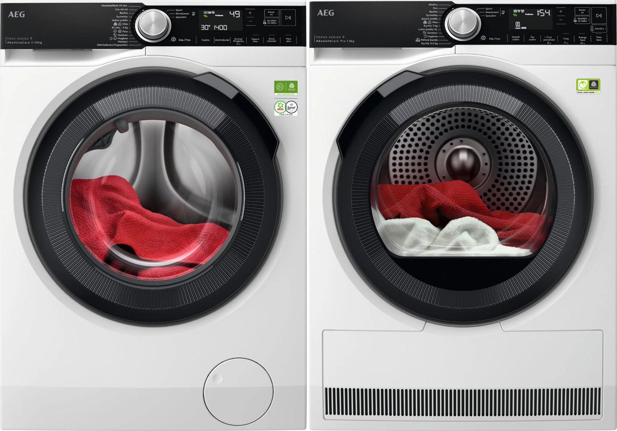 AEG 9000 AbsoluteCare® LFR95146SUC + AEG 9000 AbsoluteCare® Plus 3DScan TR9586CC