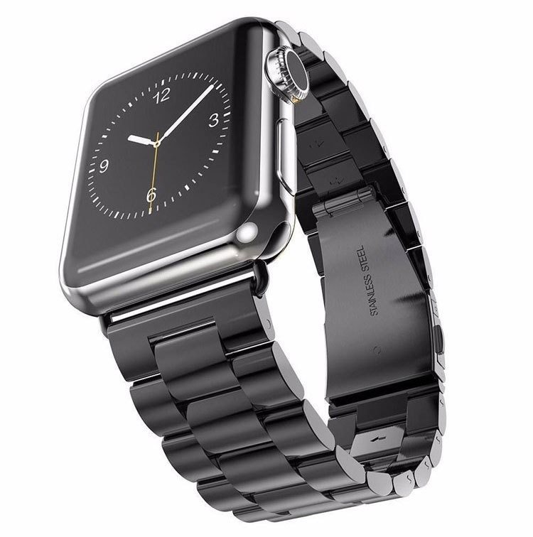 Eternico Elegance Metal na Apple Watch 42 mm/44 mm/45 mm/Ultra 49 mm black