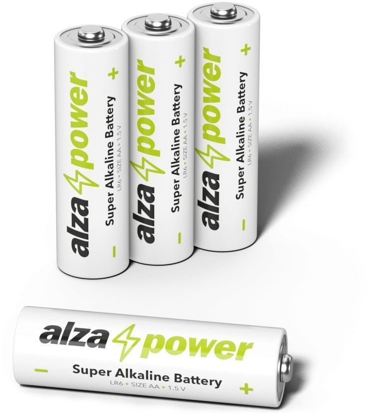 AlzaPower Super Alkaline LR6 (AA) 4 ks
