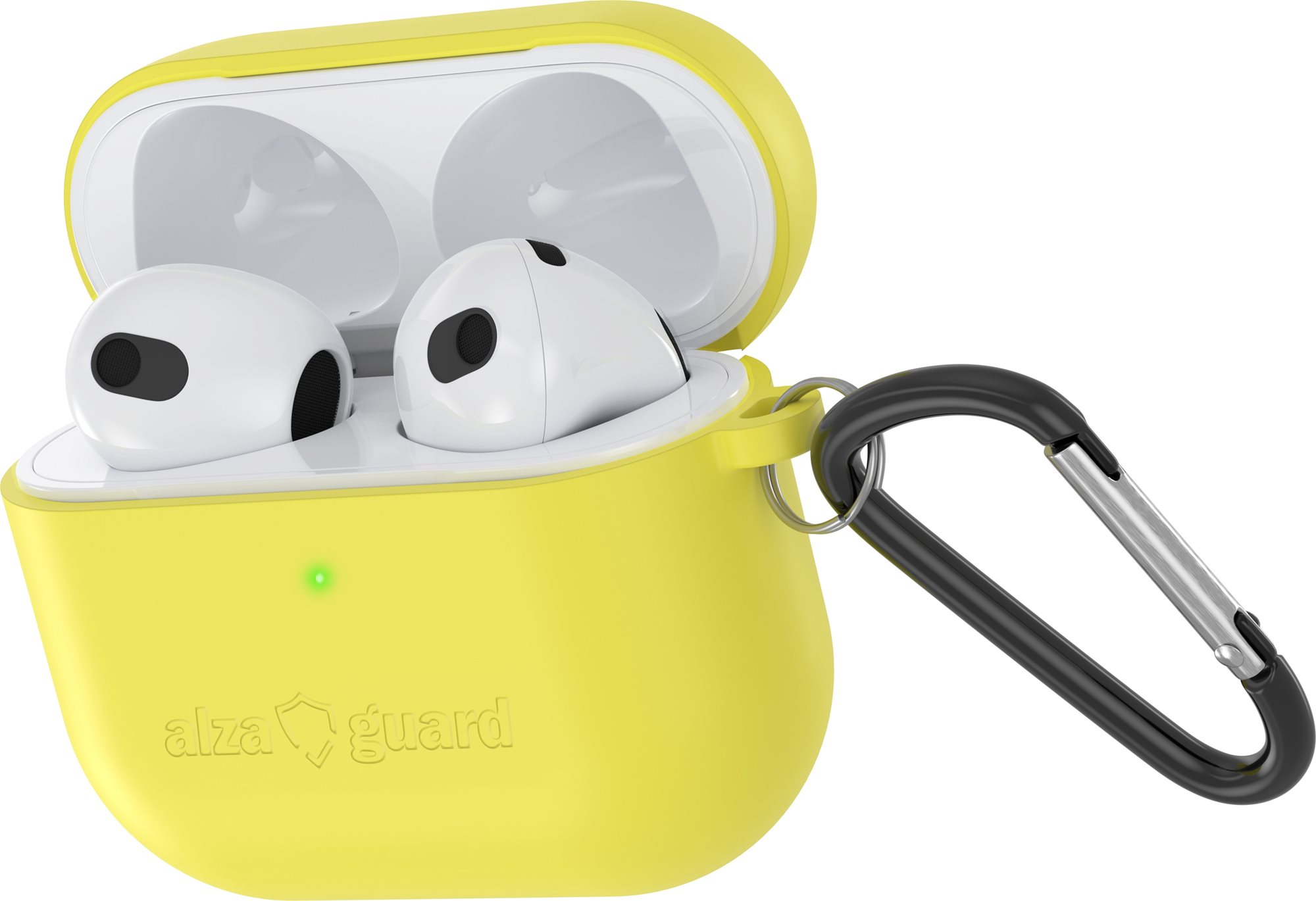 AlzaGuard Skinny Silicone Case na Airpods 2021 žlté