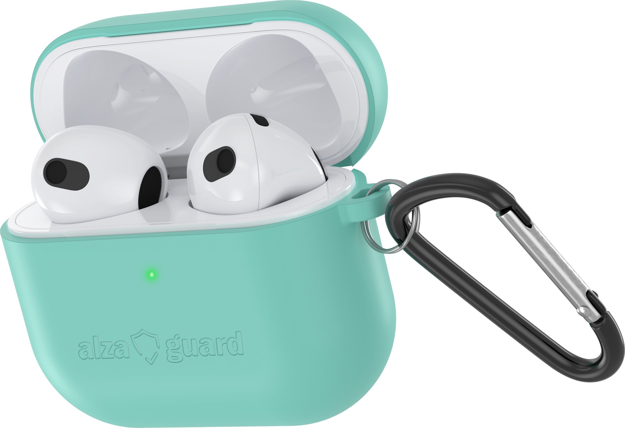 AlzaGuard Skinny Silicone Case na Airpods 2021 modré