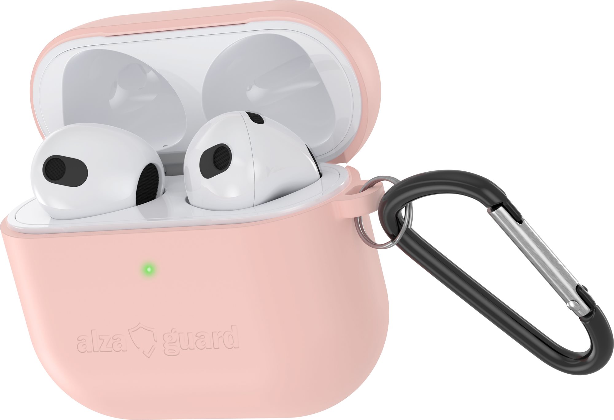AlzaGuard Skinny Silicone Case na Airpods 2021 ružové