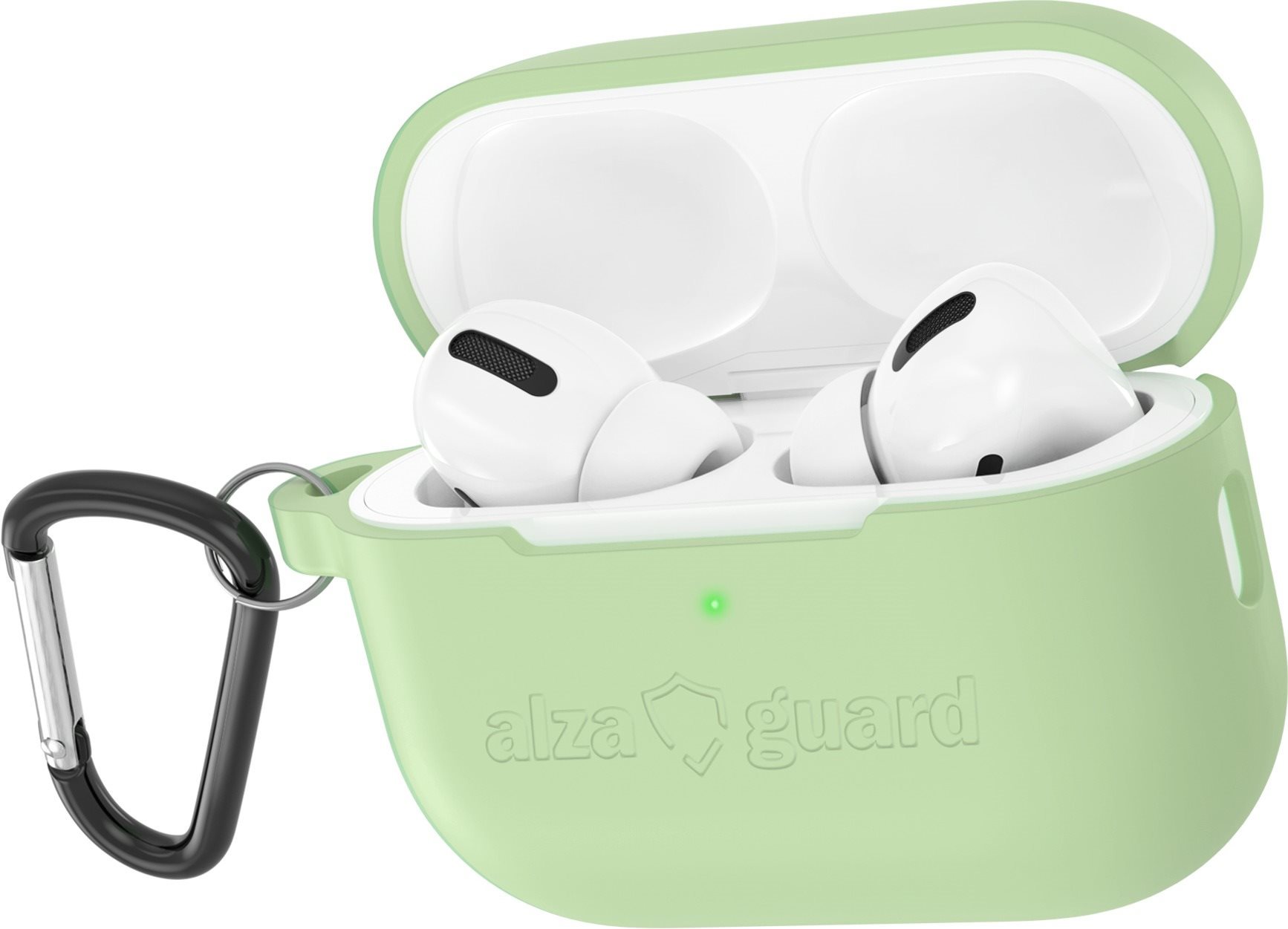 AlzaGuard Skinny Silicone Case na AirPods Pro 2 zelené