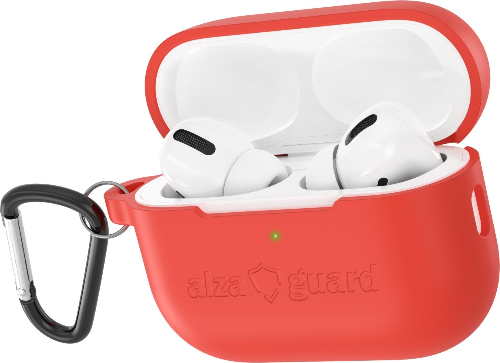 AlzaGuard Skinny Silicone Case na AirPods Pro 2 červené