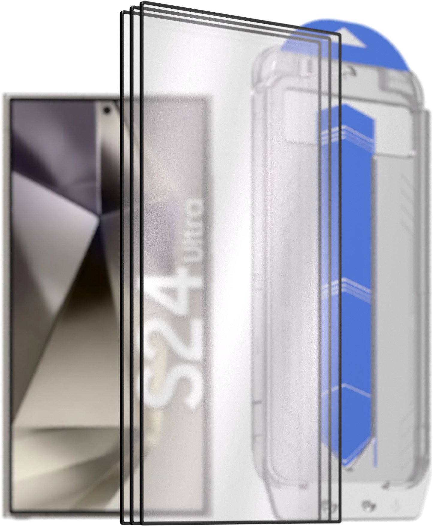 AlzaGuard 2.5D Glass EasyFit DustFree na Samsung Galaxy S24 Ultra