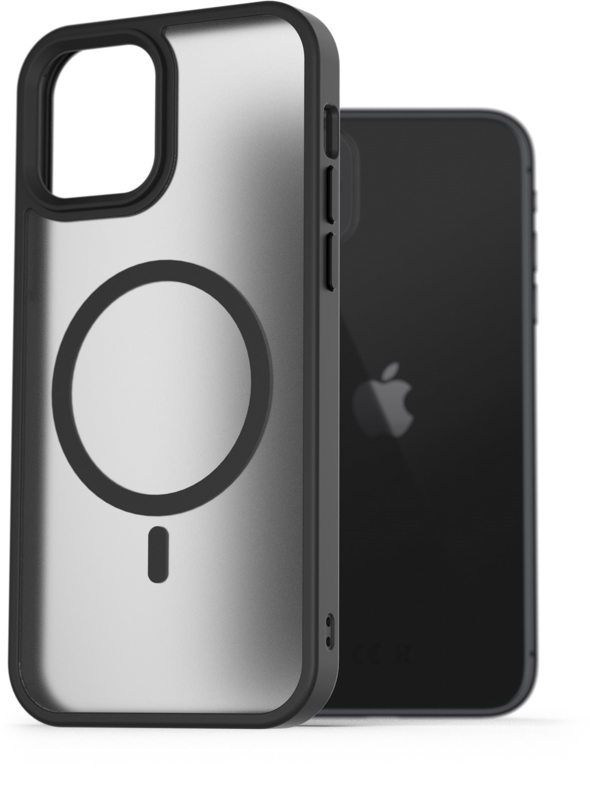 AlzaGuard Matte Case Compatible with Magsafe pre iPhone 11 čierny