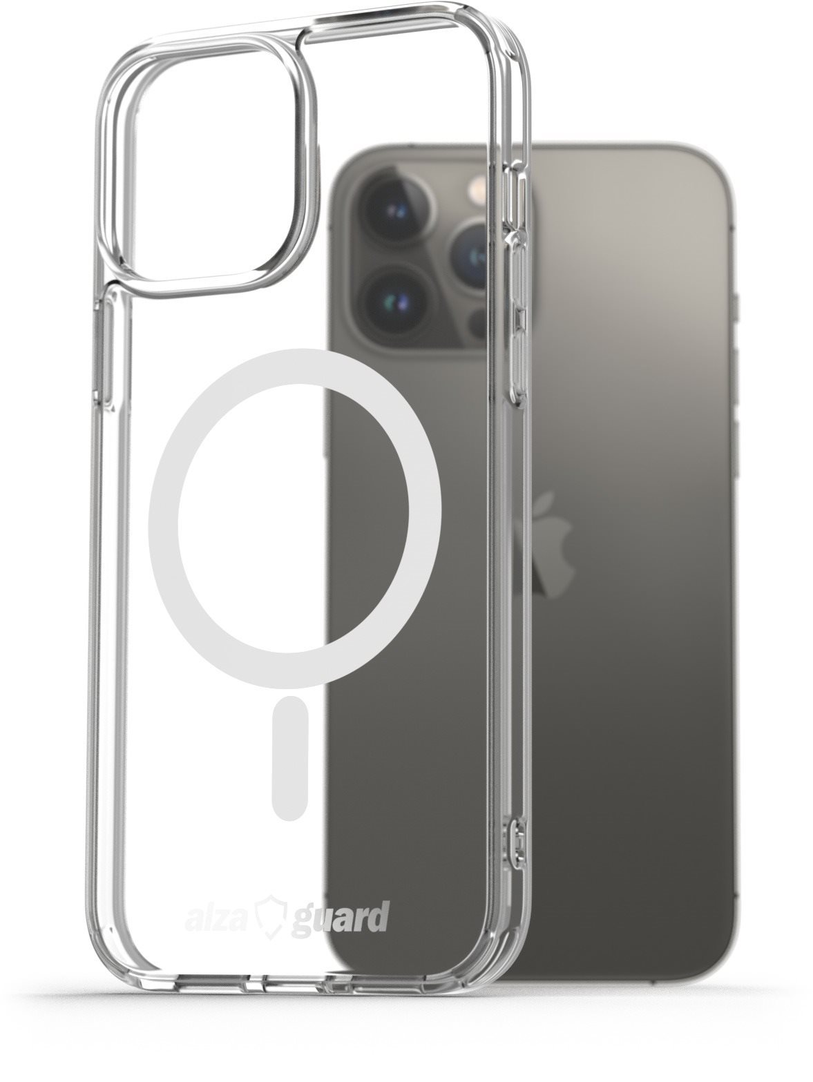 AlzaGuard Crystal Clear TPU Case Compatible with Magsafe iPhone 13 Pro Max