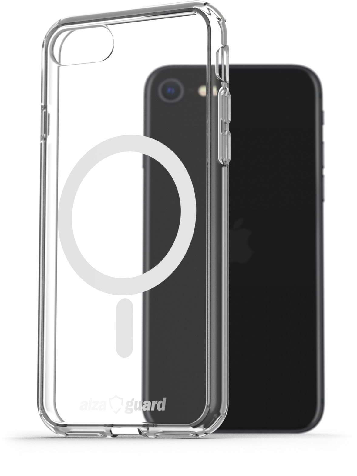 AlzaGuard Crystal Clear TPU Case Compatible with Magsafe iPhone 7/8/SE 2020/SE 2022