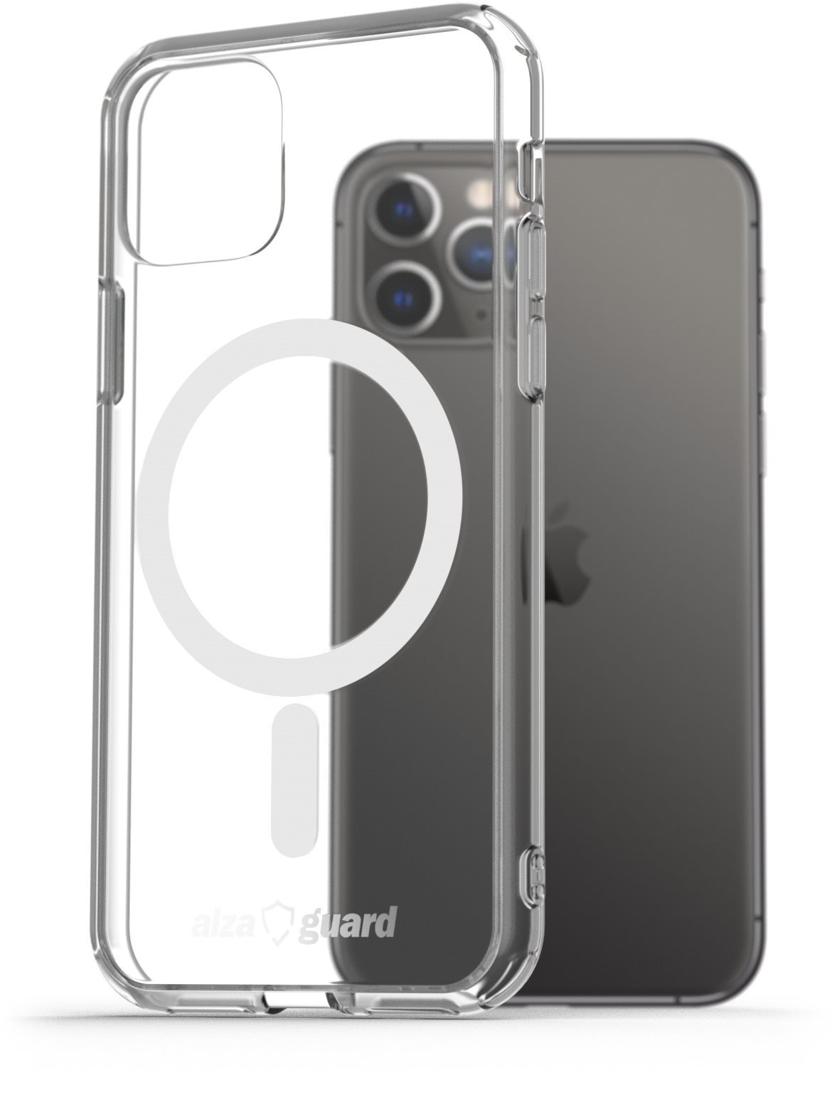 AlzaGuard Crystal Clear TPU Case Compatible with Magsafe iPhone 11 Pro