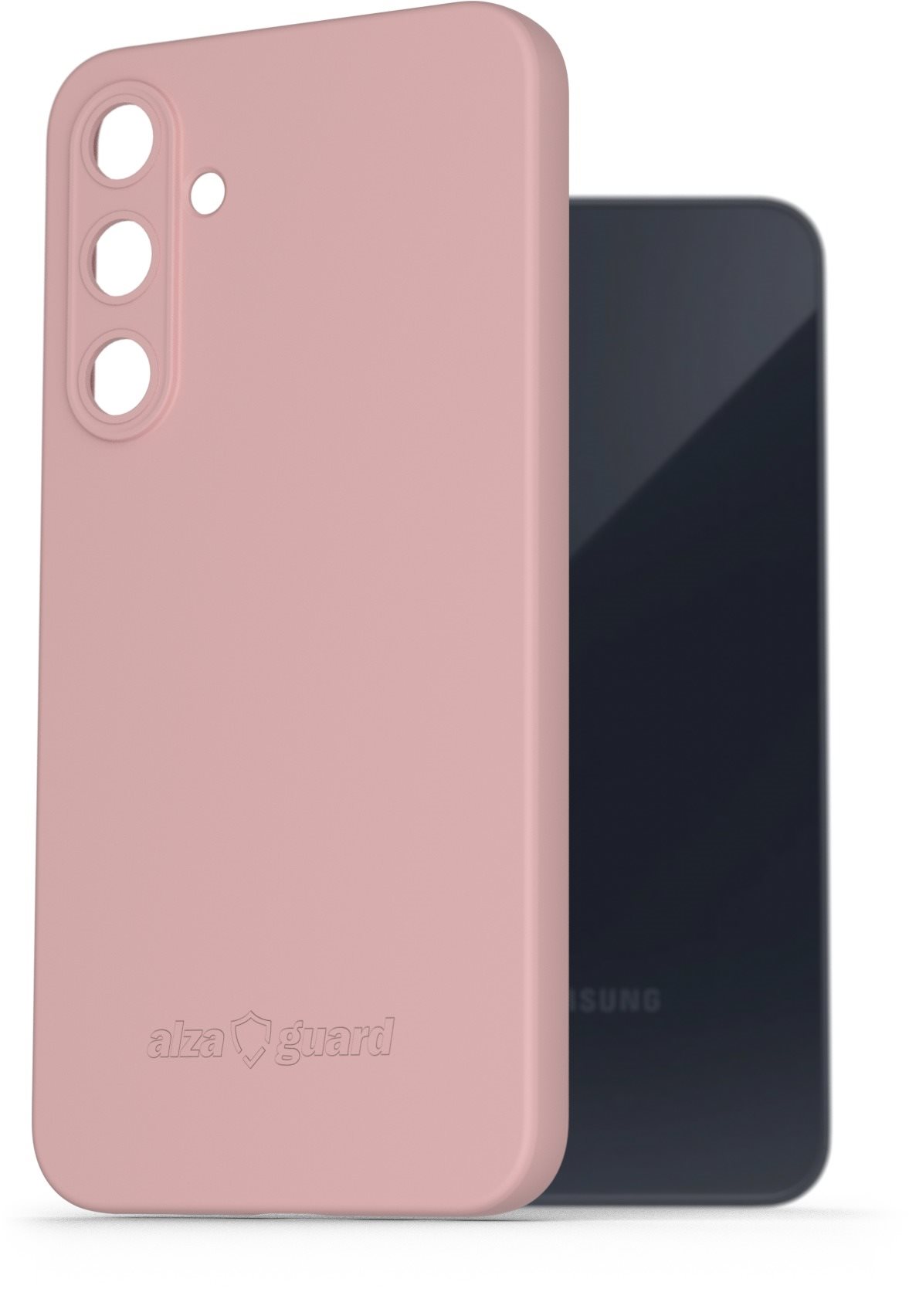 AlzaGuard Matte TPU Case na Samsung Galaxy A35 5G ružový