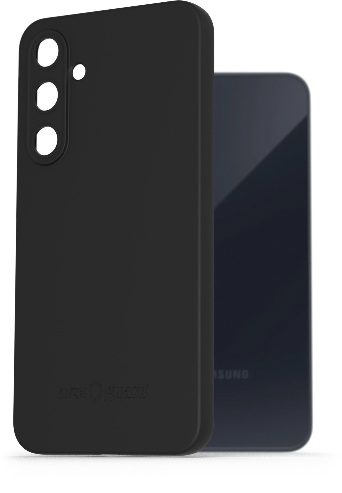 AlzaGuard Matte TPU Case pre Samsung Galaxy A55 5G čierny