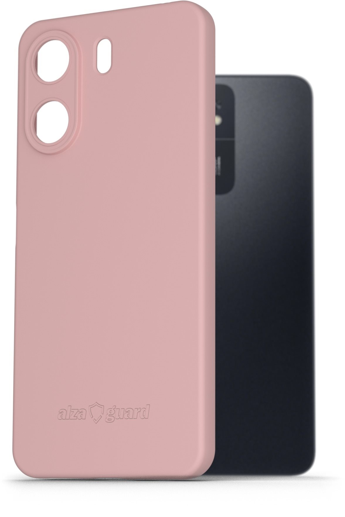AlzaGuard Matte TPU Case na Xiaomi Redmi 13C ružový