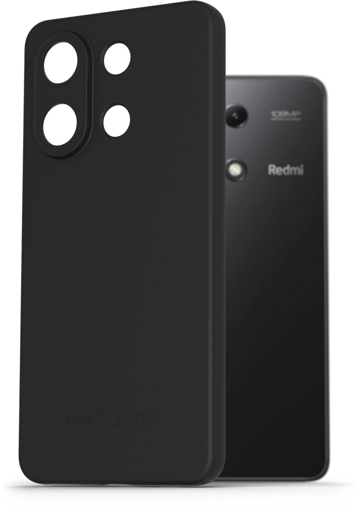 AlzaGuard Matte TPU Case na Xiaomi Redmi Note 13 Pro čierny