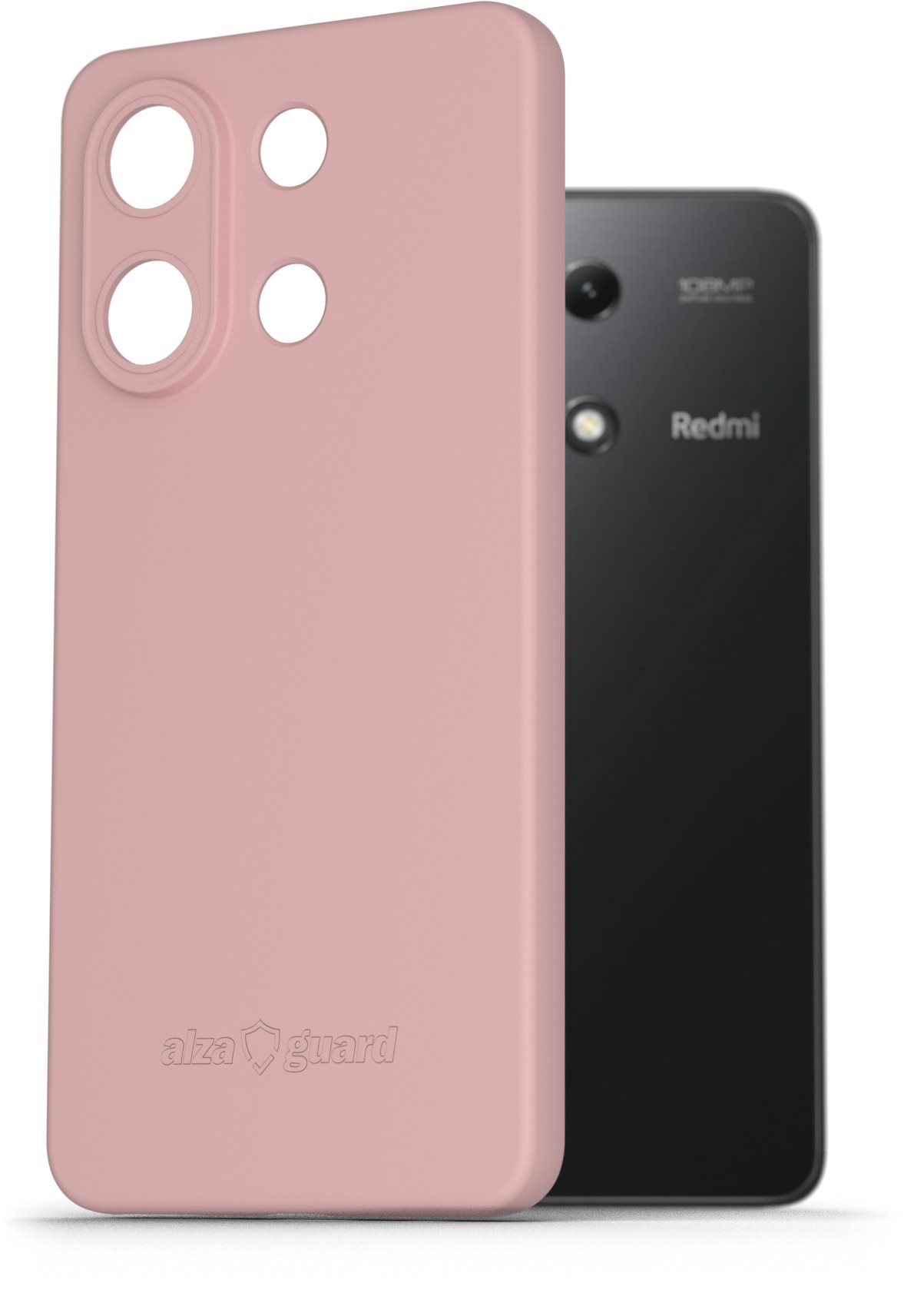 AlzaGuard Matte TPU Case na Xiaomi Redmi Note 13 Pro ružový