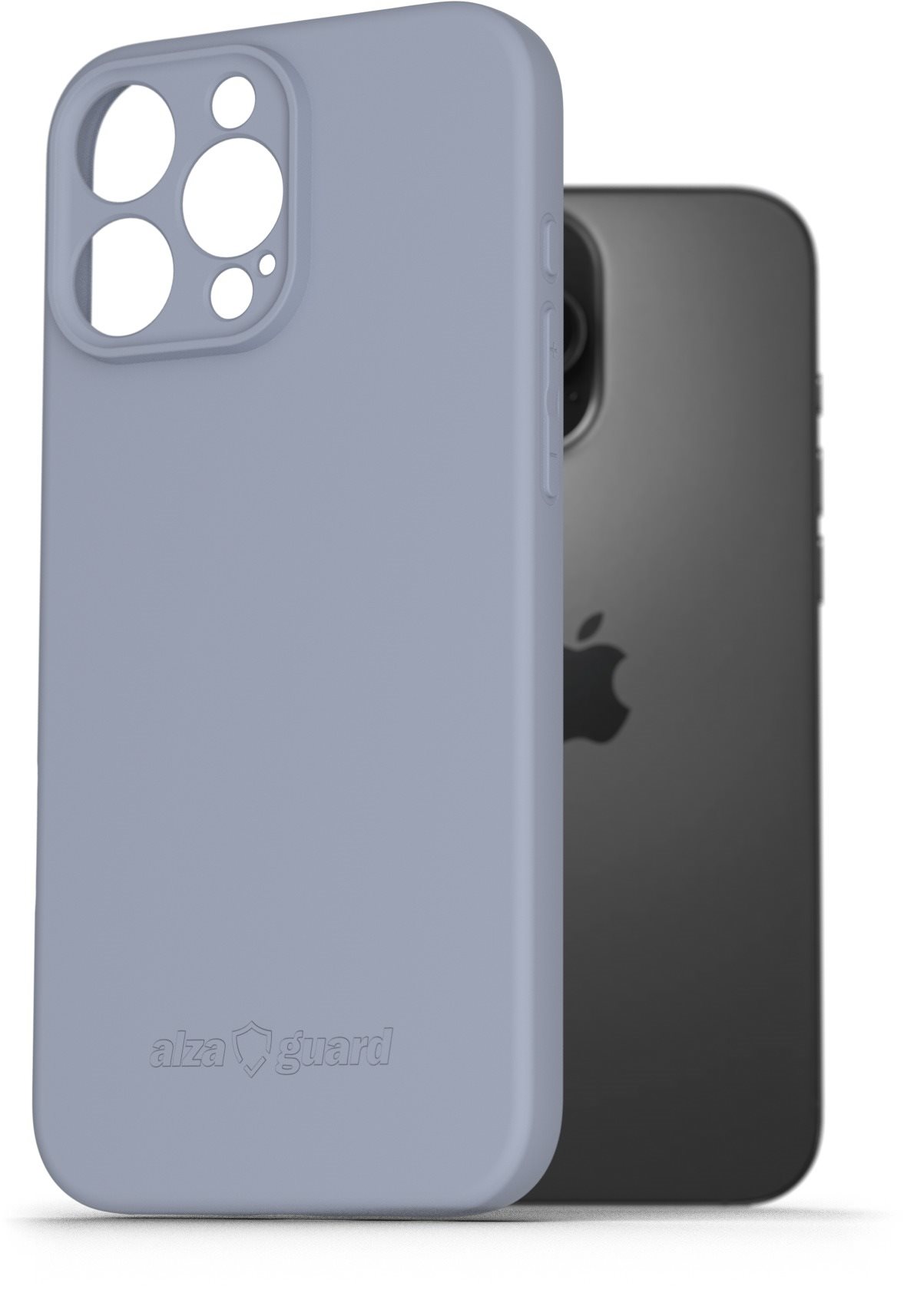 AlzaGuard Matte TPU Case na iPhone 16 Pro Max modrý