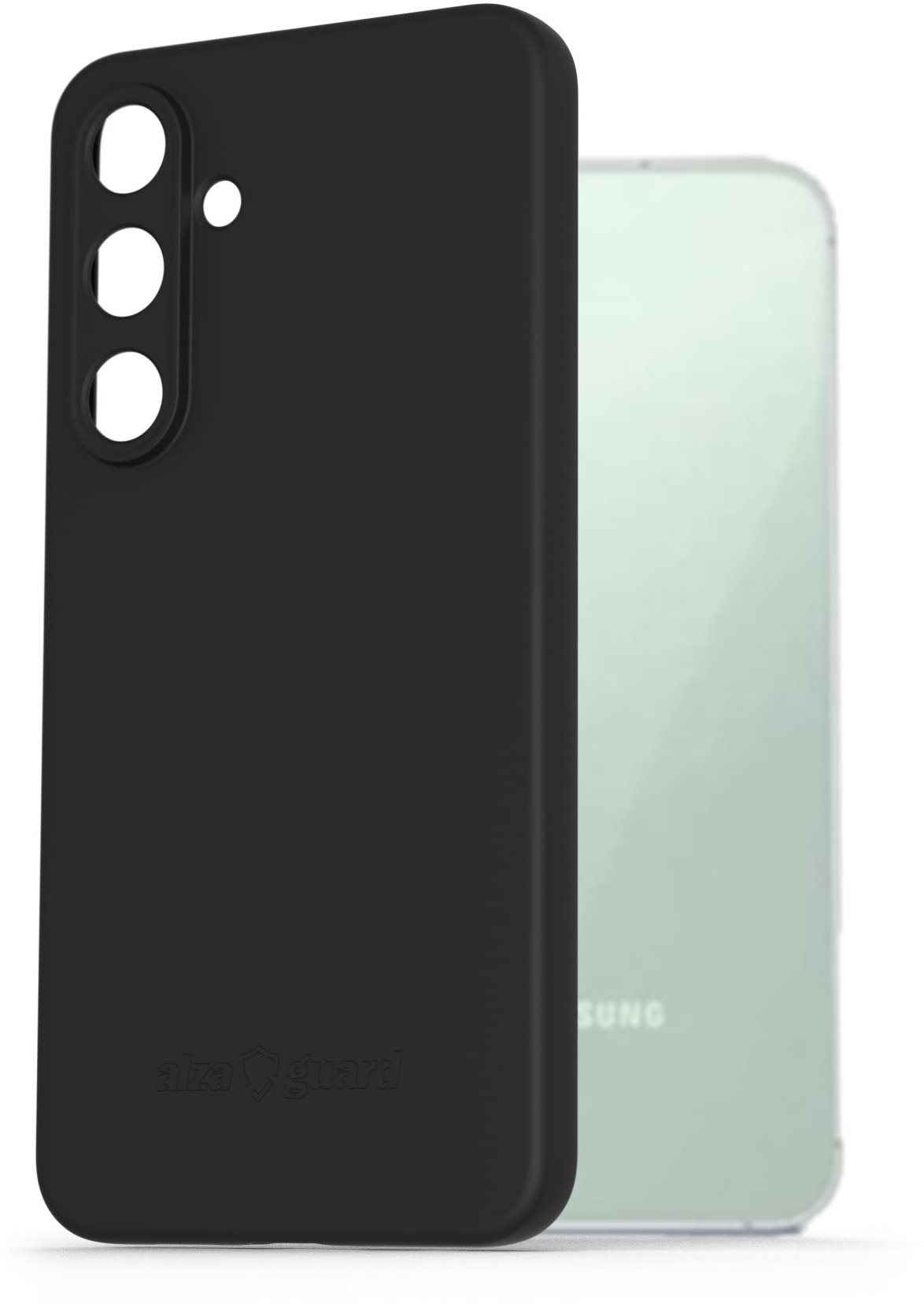 AlzaGuard Matte TPU Case na Samsung Galaxy S24 FE čierne