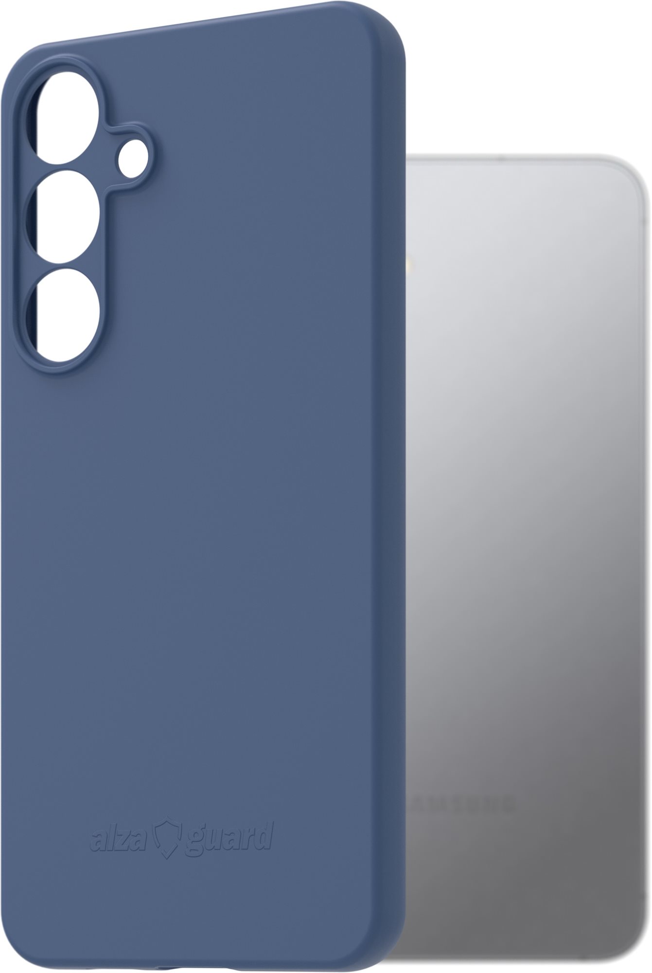 AlzaGuard Matte TPU Case pre Samsung Galaxy S25+ modrý