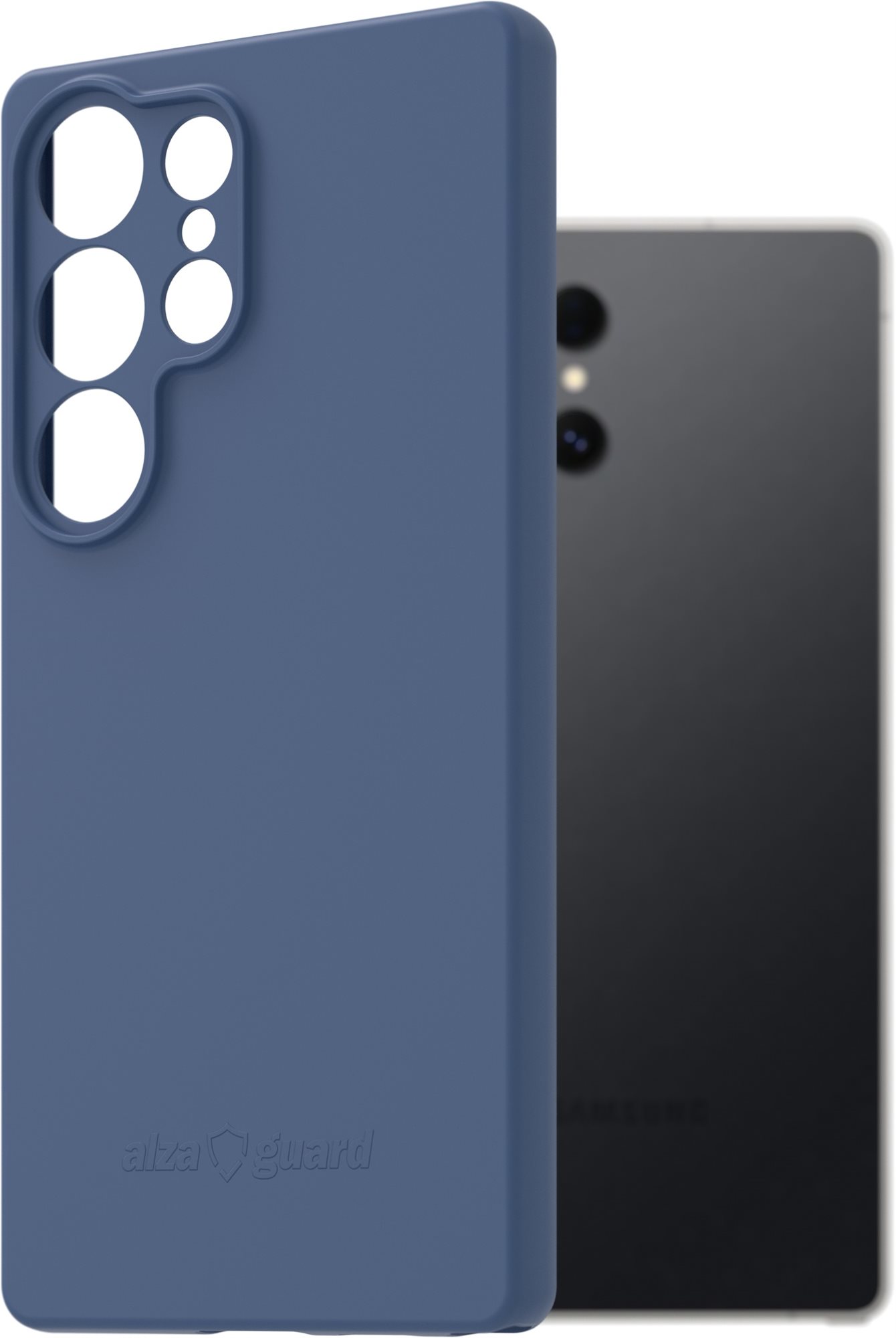AlzaGuard Matte TPU Case pre Samsung Galaxy S25 Ultra modrý