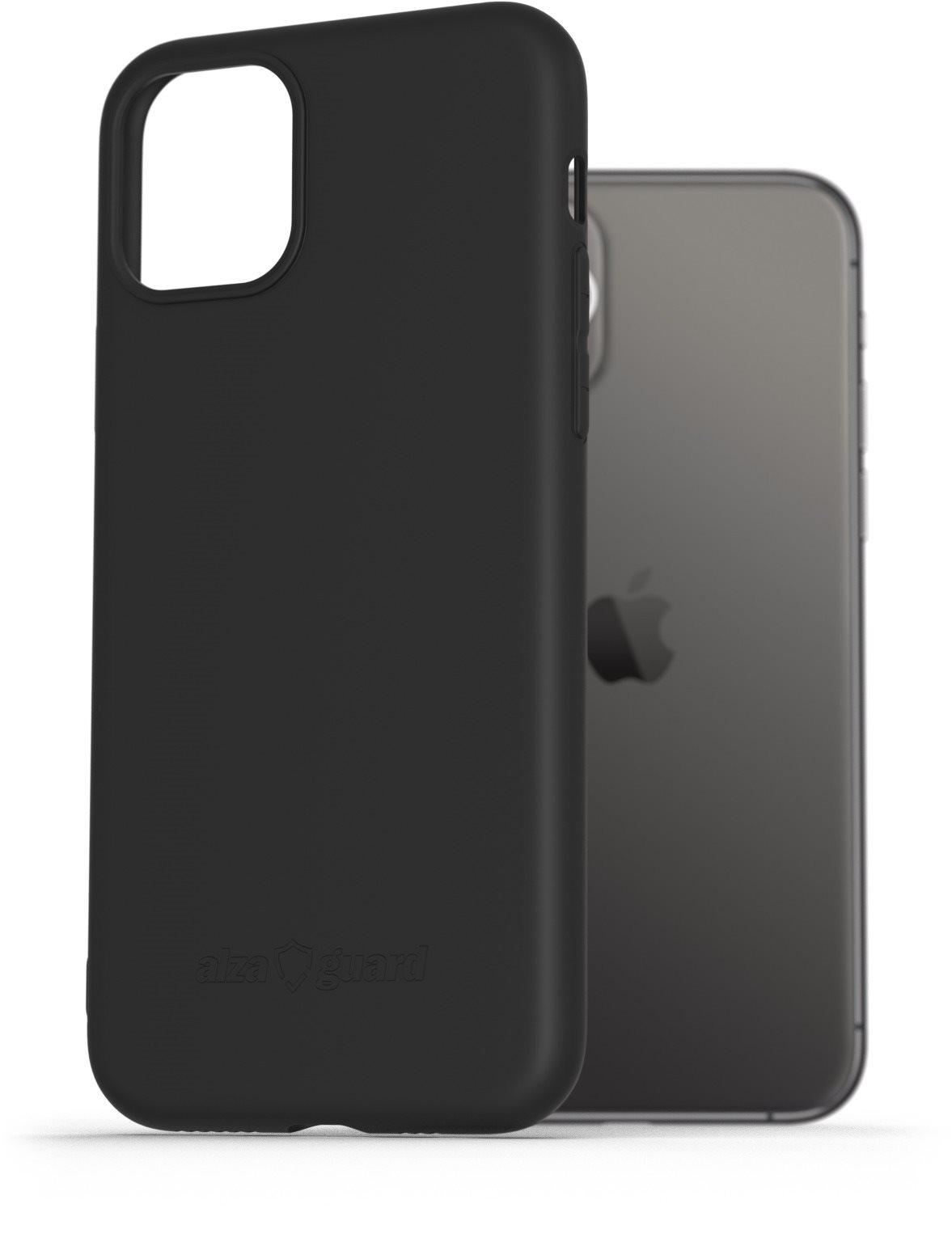 AlzaGuard Matte TPU Case na iPhone 11 Pro čierny