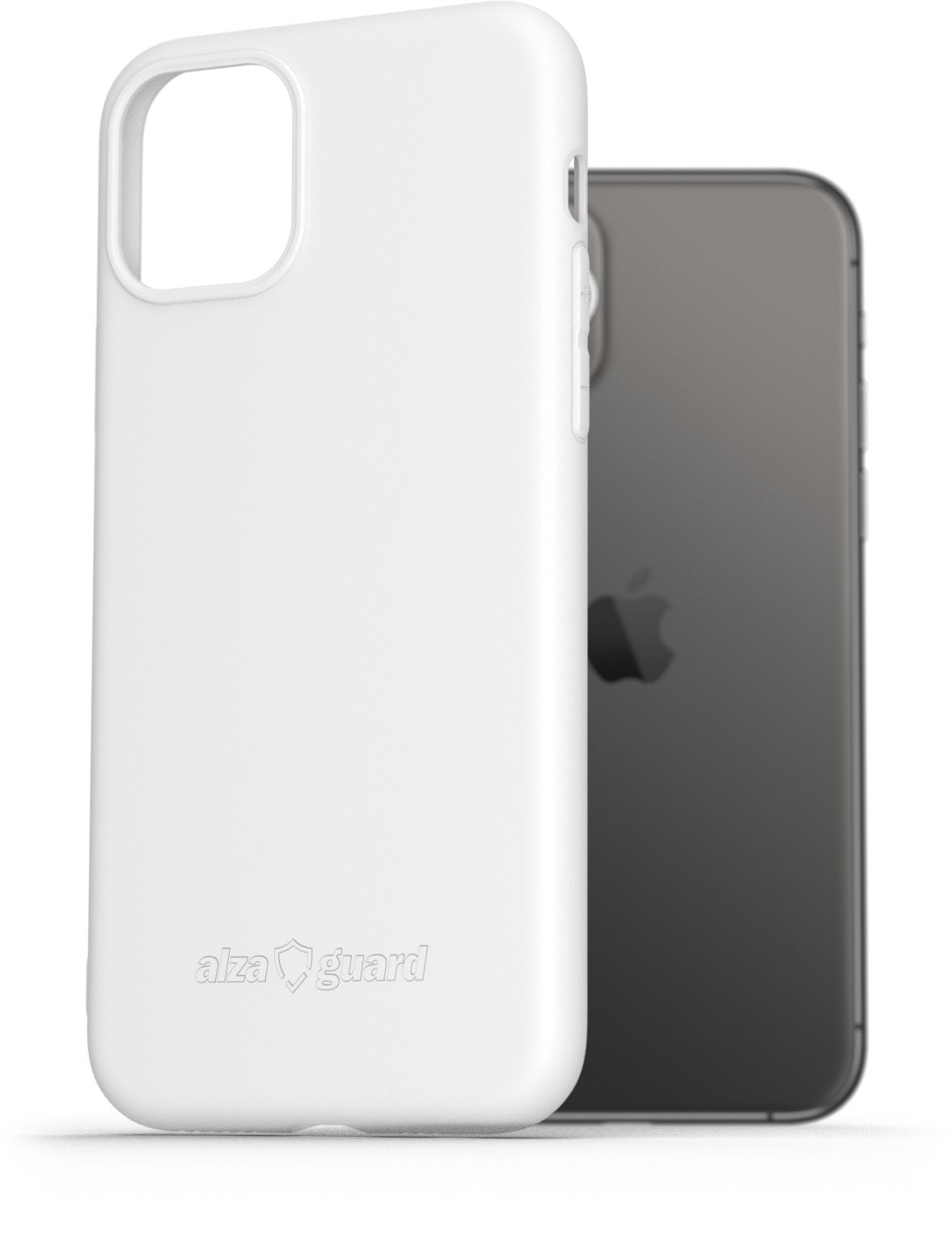 AlzaGuard Matte TPU Case na iPhone 11 Pro biely