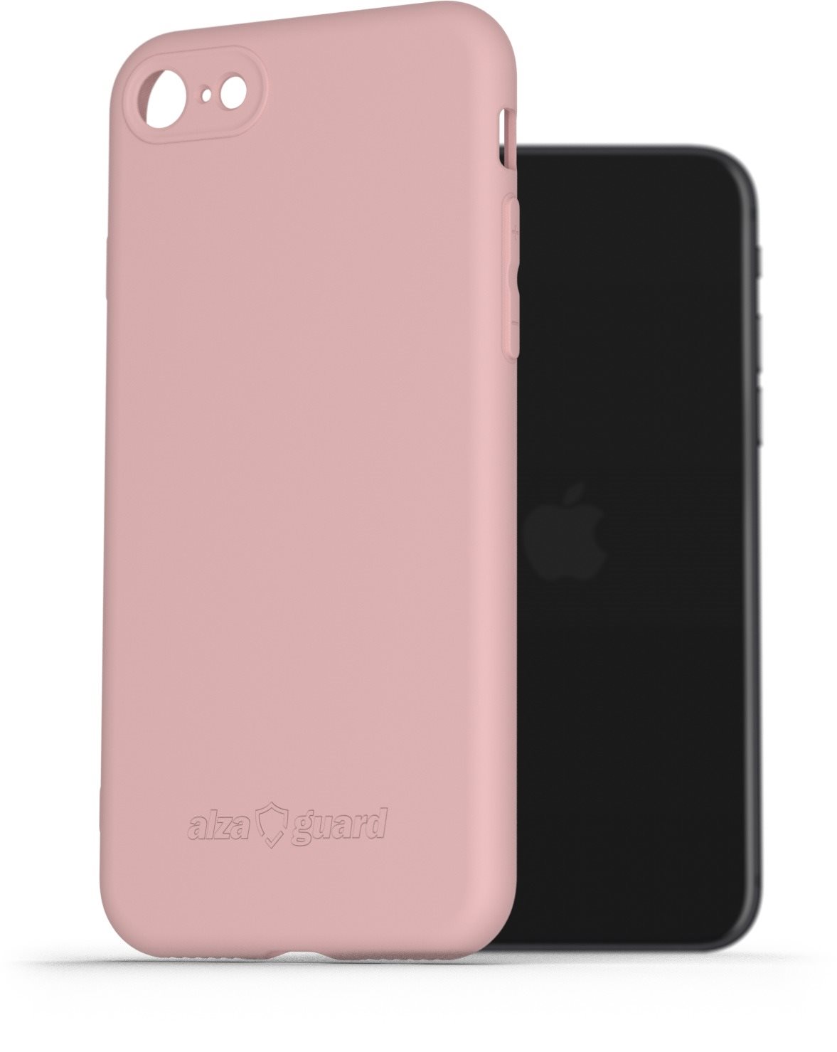 AlzaGuard Matte TPU Case na iPhone 7/8/ SE 2020/ SE 2022 ružový