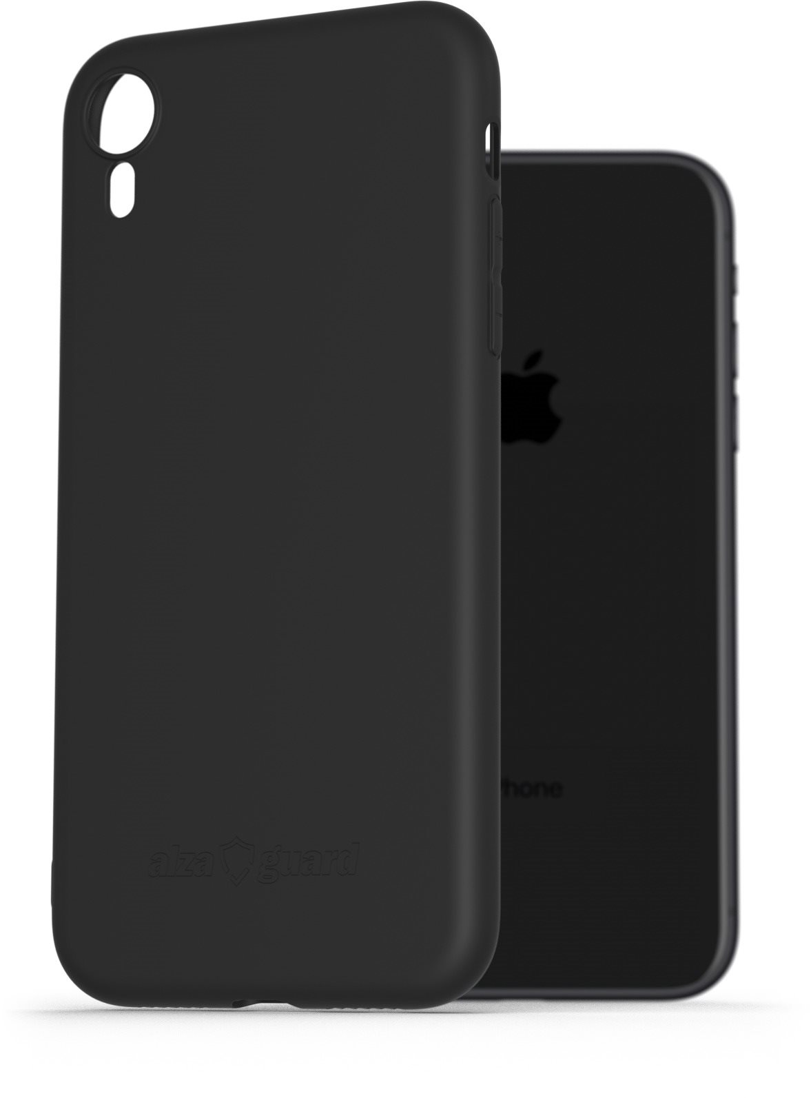 AlzaGuard Matte TPU Case pre iPhone Xr čierny