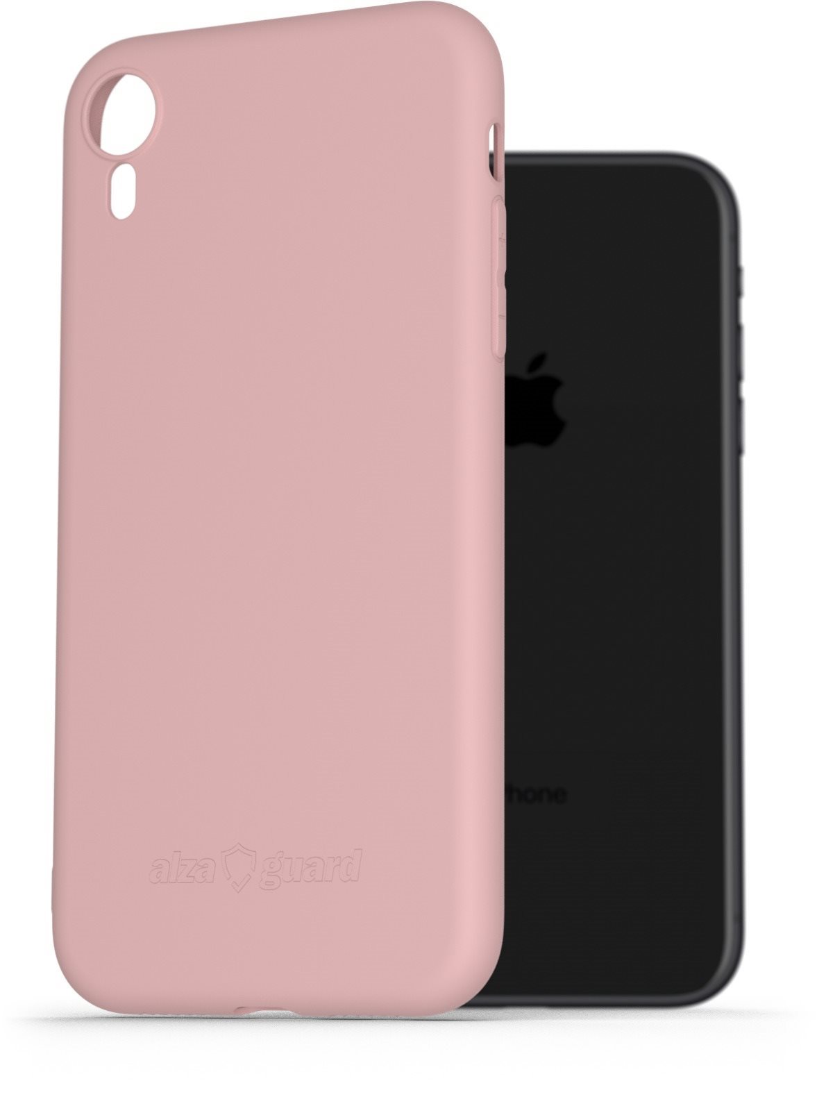 AlzaGuard Matte TPU Case pre iPhone Xr ružový